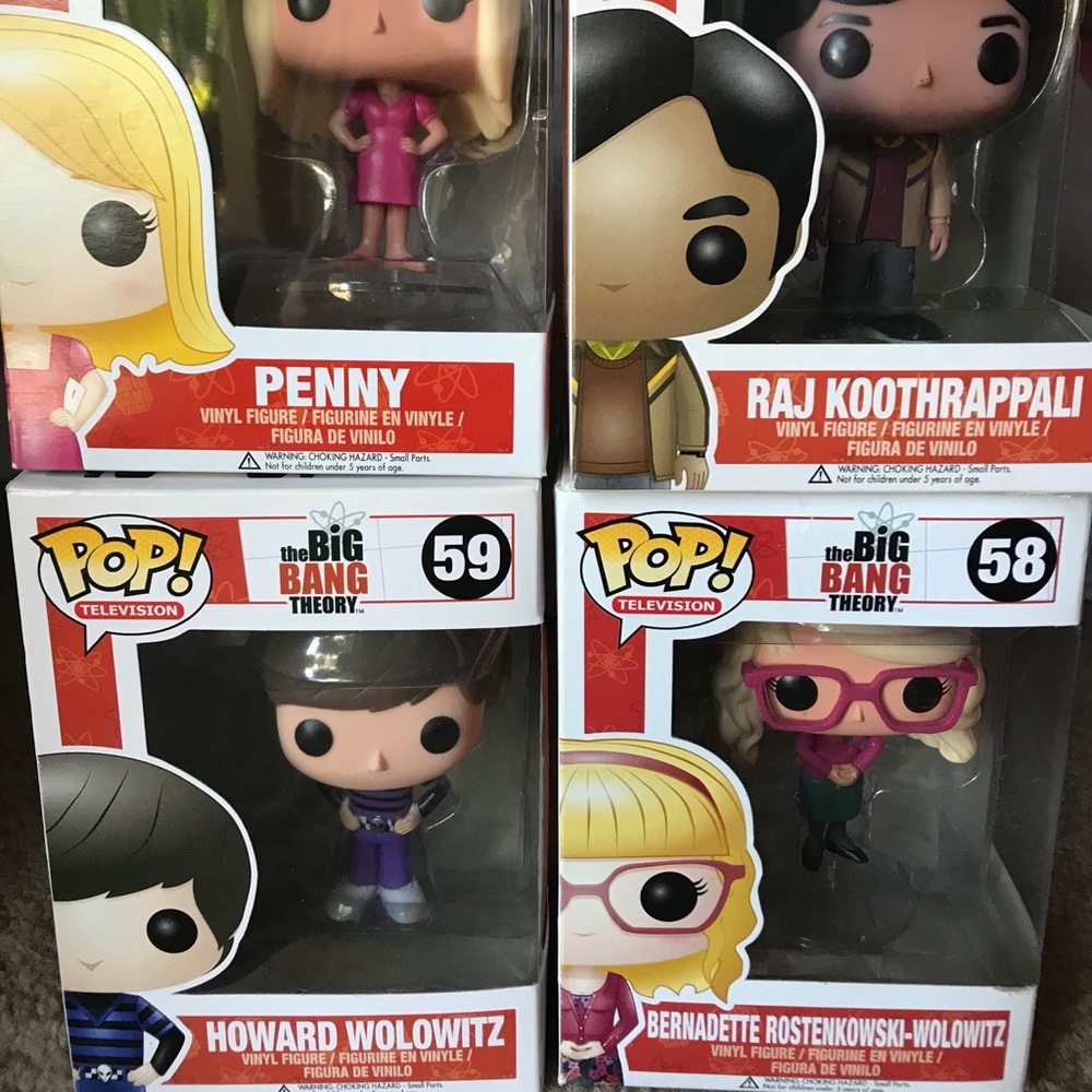Funko Pop Big Bang theory collectible series